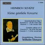 Schutz: Kleine Geistlixche Donzerte Vol.2 - Adele Stolte (soprano); Arno Schonstedt (harpsichord); Arno Schonstedt (organ); Emmy Lisken (alto); Frauke Haasemann (alto);...