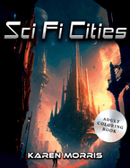 Sci-Fi Cities: Adult Coloring Book