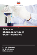 Sciences pharmaceutiques exp?rimentales