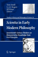 Scientia in Early Modern Philosophy: Seventeenth-Century Thinkers on Demonstrative Knowledge from First Principles