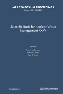 Scientific Basis for Nuclear Waste Management XXXV: Volume 1475