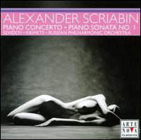 Scriabin: Piano Concerto; Piano Sonata No. 1 - Arkady Sevidov (piano); Olga Sevidova (piano); Russian Philharmonic Orchestra; Konstantin Krimets (conductor)