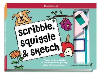 Scribble, Squiggle, & Sketch: 75 Easy-To-Draw Doodles to Decorate Stickers, Gift Bags, Picture Frames, and More! - Thom, Kristi