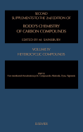 Second supplements to the 2nd edition of Rodd's chemistry of carbon compounds : a modern comprehensive treatise. Part B, Second supplement to Vol.4 Heterocyclic compounds. Five-membered monoheterocyclic compounds
