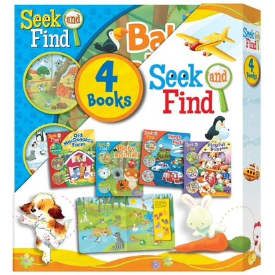 Seek and Find: 4-Book Slipcase Set - Sequoia Children's Publishing