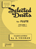 Selected Duets for Flute: Volume 1 - Easy to Medium (Rubank Educational Library 177) - Flute Music