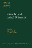 Semantic and Lexical Universals
