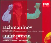 Sergey Rachmaninov: Symphonies Nos. 1-3; The Isle of the Dead; Symphonic Dances; Aleko (Extracts); Vocalise - London Symphony Orchestra; Andr Previn (conductor)