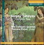 Sergey Taneyev: Complete Trios - Grigory Lutzky (violin); Iosif Levinzon (cello); Tamara Fidler (piano); Taneyev Quartet; Vissarion Solovyev (viola);...