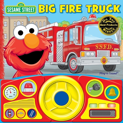 Sesame Street Big Fire Truck Steering Wheel Book - Kids, P I (Other primary creator)