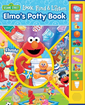 Sesame Street: Elmo's Potty Book Look, Find & Listen Sound Book: Look, Find & Listen - Pi Kids