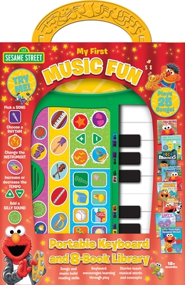 Sesame Street: My First Music Fun Portable Keyboard and 8-Book Library Sound Book Set: Portable Keyboard and 8-Book Library - Wage, Erin Rose, and Houlihan, Brian, and Brooke, Susan Rich