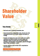 Shareholder Value: Finance 05.06