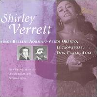 Shirley Verrett Sings Bellini & Verdi - Alexandrina Milcheva-Nonova (mezzo-soprano); Ans Philippo (vocals); Clifford Grant (bass); Eberhard Wchter (vocals);...