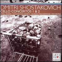 Shostakovich: Cello Concertos 1 & 2 - Kyril Rodin (cello); Russian Philharmonic Orchestra; Konstantin Krimets (conductor)