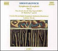 Shostakovich: Symphonies (Complete), Vol. 2 (Box Set) - Magdalna Hajssyov (soprano); Peter Mikuls (bass); Slovak Philharmonic Choir (choir, chorus); Ladislav Slovk (conductor)