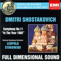 Shostakovich Symphony No.11 - Houston Symphony Orchestra; Leopold Stokowski (conductor)