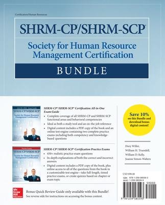 SHRM-CP/SHRM-SCP Certification Bundle - Willer, Dory, and Truesdell, William, and Kelly, William