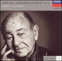 Shura Cherkassy Live, Vol. 1 - Shura Cherkassky (piano)