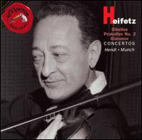 Sibelius, Prokofiev, Glazunov: Violin Concertos - Jascha Heifetz (violin)