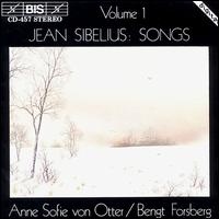 Sibelius: Songs, Vol. 1 - Anne Sofie von Otter (mezzo-soprano); Bengt Forsberg (piano)