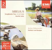 Sibelius: Symphonies Nos. 1, 4, 5 & 6; Karelia Suite - Berlin Philharmonic Orchestra; Herbert von Karajan (conductor)