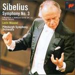 Sibelius: Symphony No. 3, etc.
