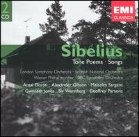 Sibelius: Tone Poems; Songs - Geoffrey Parsons (piano); Gwyneth Jones (soprano); Siv Wennberg (soprano)