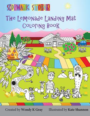 Sidewalk Stories: The Lemonade Landing Mat Coloring Book - Ahmadian, Kian, and Gray, Wendy K