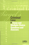 Siegel's Series: Criminal Law