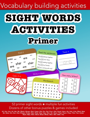 Sight Words Primer vocabulary building activities: Education resources by Bounce Learning Kids - Morgan, Christopher D