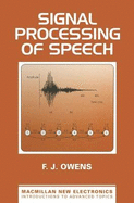 Signal Processing of Speech