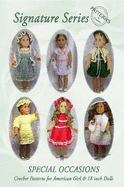 Signature Series SPECIAL OCCASIONS: Crochet Patterns for All American Girl & 18 Inch Dolls B&W