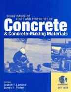 Significance of Tests and Properties of Concrete and Concrete-Making Materials - Lamond, Joseph F