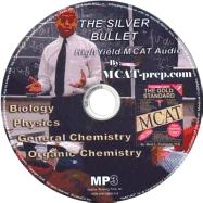 Silver Bullet High Yield MCAT Audio MP3 on CD