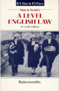 Sim and Scott's "A" Level English Law