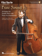 Simandl - 30 Etudes for Double Bass - Book/Online Audio