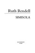 Simisola - Rendell, Ruth