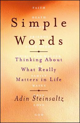 Simple Words - Steinsaltz, Adin, Rabbi