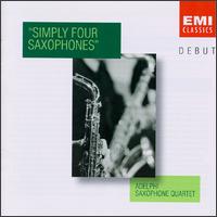 Simply Four Saxophones - Adelphi Saxophone Quartet