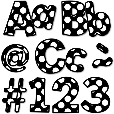 Simply Stylish Polka Dot Combo Pack EZ Letters - 