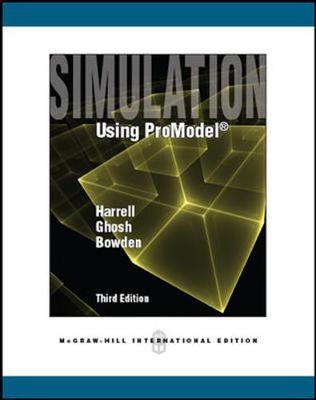 Simulation Using ProModel (Int'l Ed) - Harrell, Charles