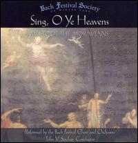 Sing, O Ye Heavens: Music of the Moravians - Brenda Higgins (cello); Caroline Ogle (vocals); Christina Carter (vocals); David Terry (bass);...