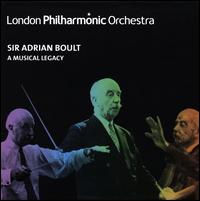 Sir Adrian Boult: A Musical Legacy - Christopher Bunting (cello); Frederick Harvey (baritone); Gwenneth Pryor (piano); Hugh McLean (organ); Jean Pougnet (violin);...