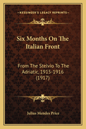 Six Months on the Italian Front: From the Stelvio to the Adriatic, 1915-1916 (1917)