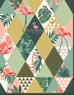 Sketch book: Flamingo cover (8.5 x 11) inches 110 pages, Blank Unlined Paper for Sketching, Drawing, Whiting, Journaling & Doodling