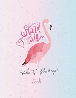 Sketch book: Flamingo cover (8.5 x 11) inches 110 pages, Blank Unlined Paper for Sketching, Drawing, Whiting, Journaling & Doodling - Story, Sarah