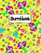 SketchBook: Cute Drawing Paper for Kids, 120 Pages of 8.5"x11" Blank Paper for Drawing, Doodling or Sketching (Sketch book For Kids) (Volume 9)