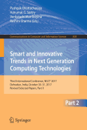 Smart and Innovative Trends in Next Generation Computing Technologies: Third International Conference, Ngct 2017, Dehradun, India, October 30-31, 2017, Revised Selected Papers, Part I