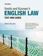 Smith and Keenan's English Law: Text and Cases